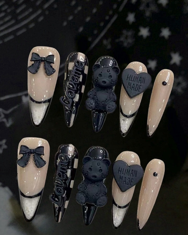 Chessboard Bear Nail