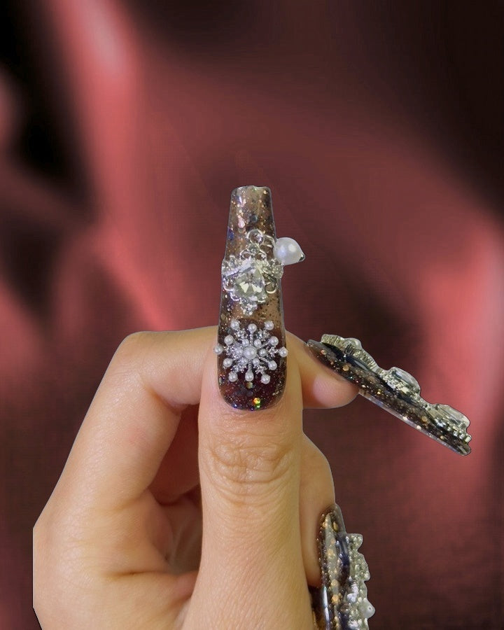 Dazzling Disco Queen  Nail