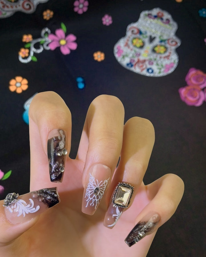 Night Butterfly Nail